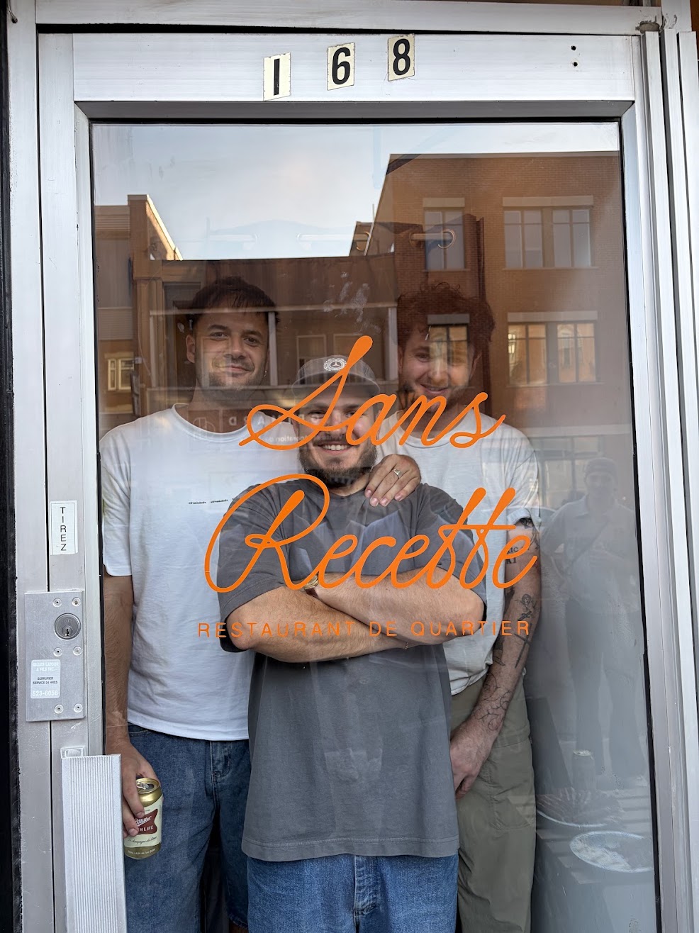 Sans Recette sur la rue Beaubien à Montréal